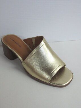 LUCKY BRAND Jamira Asymmetrical Mule - PLATINO - US 12M